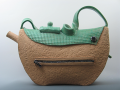 Green T teapot
